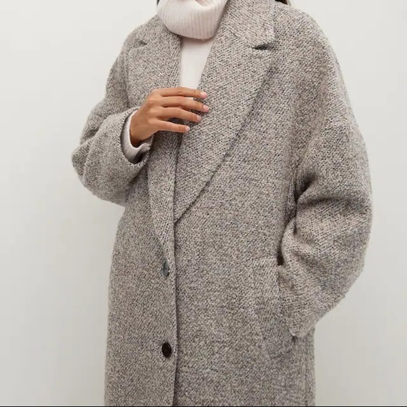 Oversized Wool Coat - Picture 3 of 6